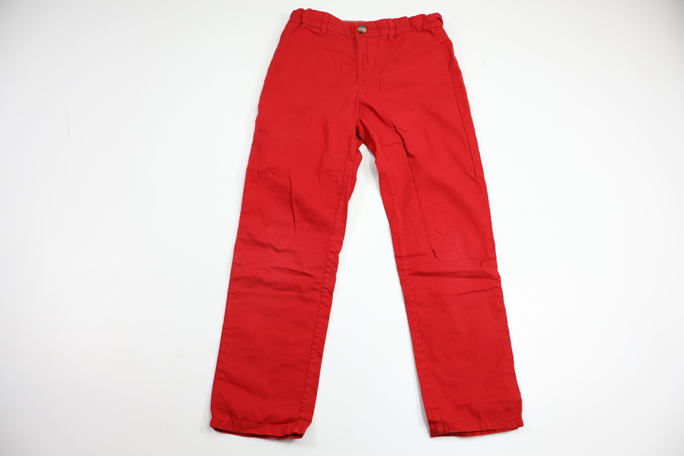 Chinos byxor från H&M - Storlek 128 - Röd