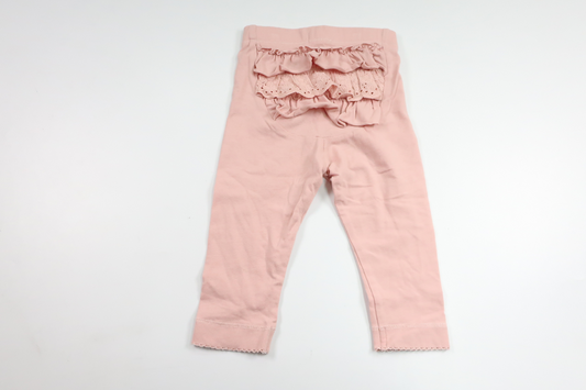 Newbie ruffled trousers - Size 74 - Pink