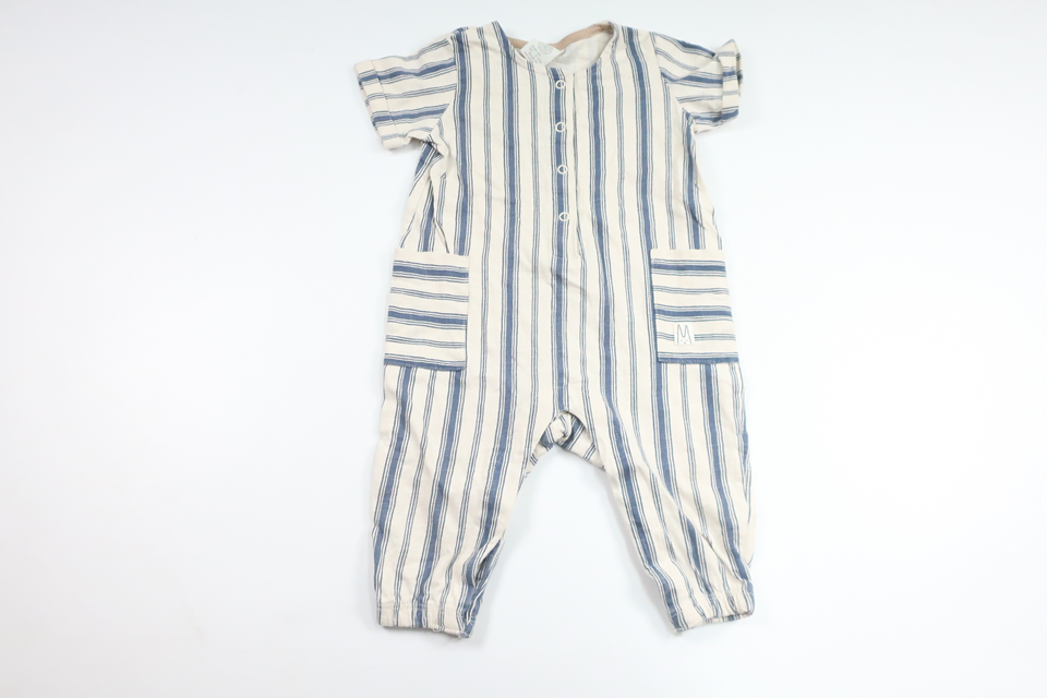 Striped jumpsuit from Lindex - Size 62 - Beige