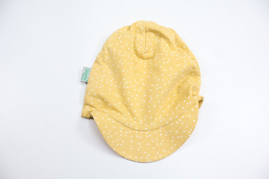 Polka dot beanie from Lilla Grodan Design - Size 50/52 - Yellow