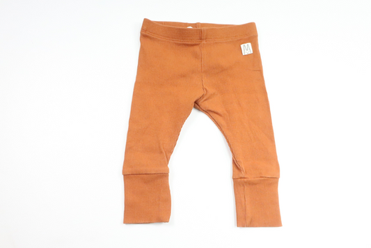 Ribbed trousers from Lindex - Size 56 - Brown