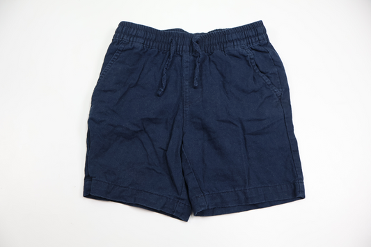 Shorts i linnemix från Lager 157 - Storlek 110 - Marinblå