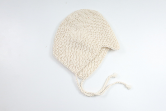 Knitted hat from Hemsytt - Size 56/62 - Off-white