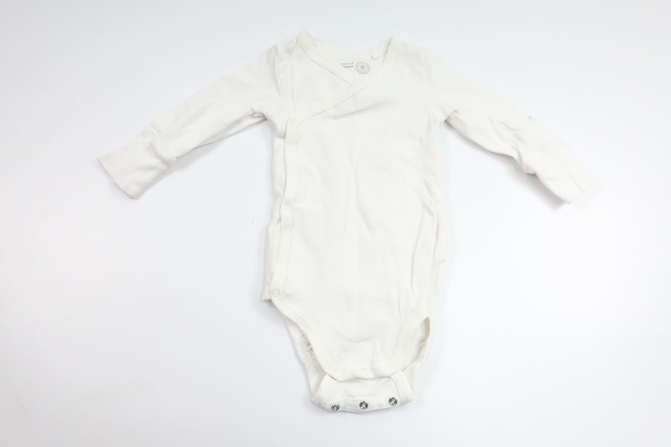 Wrap bodysuit from Lindex - Size 56 - White