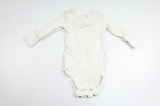 Wrap bodysuit from Lindex - Size 56 - White