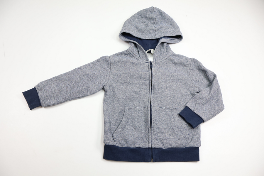 Hooded jacket from H&M - Size 98/104 - Navy blue