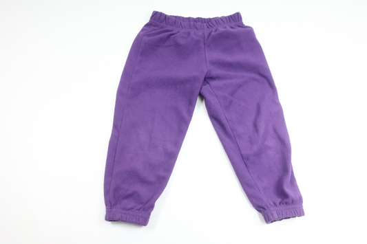 Fleece pants from Line One - Size 86/92 - Purple