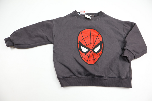 Sweatshirt med Spindelmannen från Zara - Storlek 104 - Grå