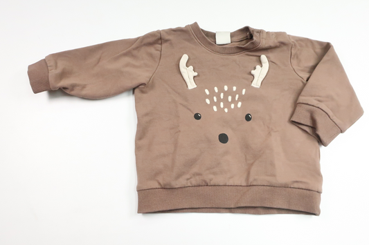 Sweatshirt from Lindex - Size 74 - Beige