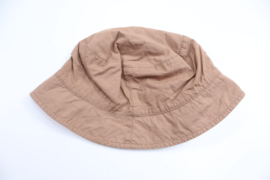 Reversible sun hat from Unknown - Size 86/92 - Brown