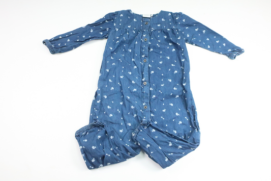 Floral jumpsuit from Friends - Size 86 - Denim