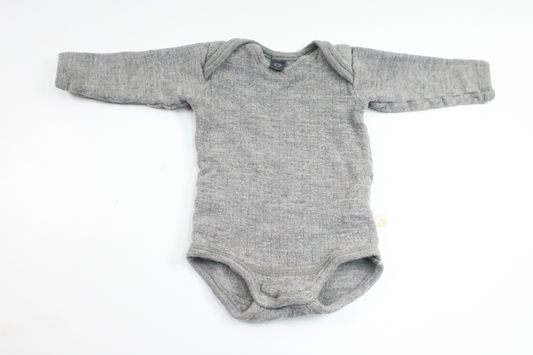 Bodysuit in 100% wool from Dilling - Size 56 - Grey