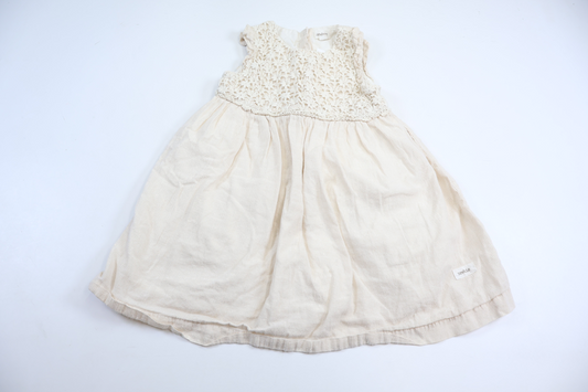 Dress from Newbie - Size 98 - Off-white