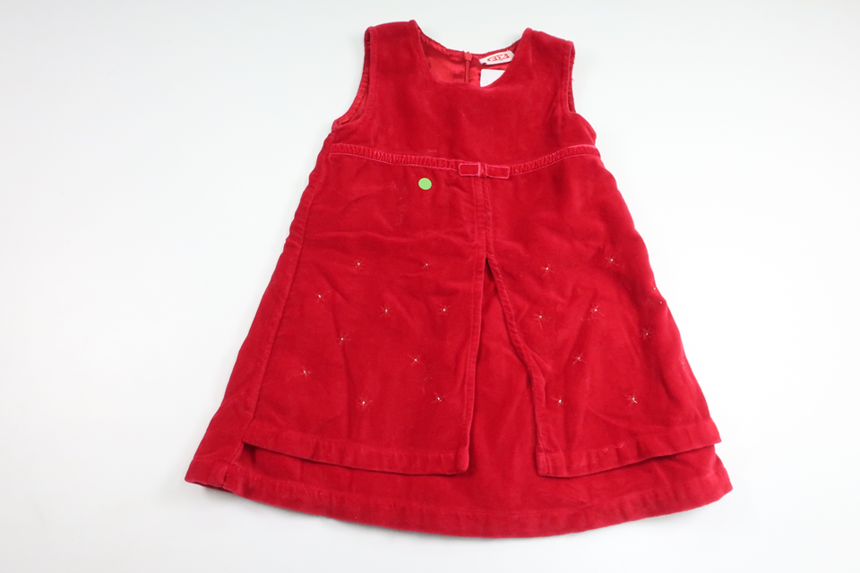 Velour dress from FIX by Lindex - Size 86 - Red