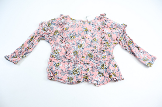 Floral sweater from Lindex - Size 92 - Pink
