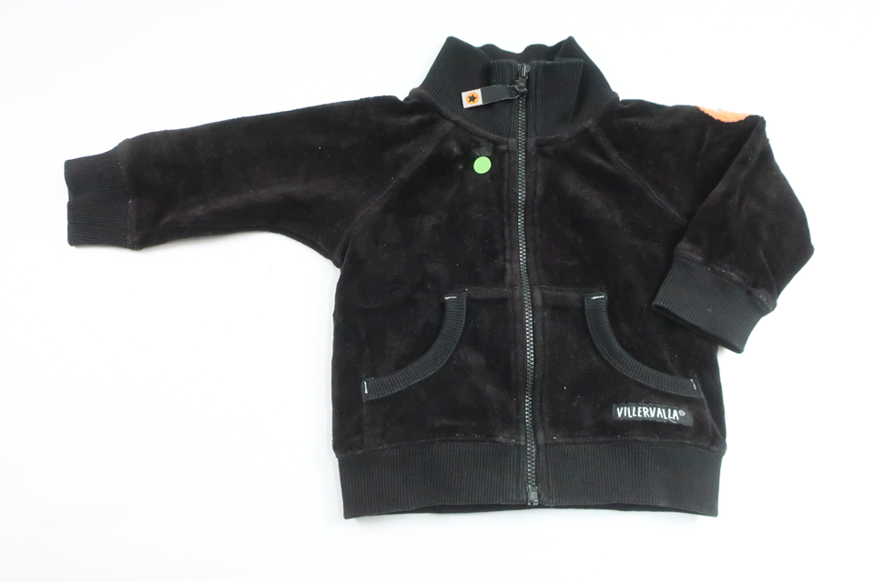Fleece cardigan from Villervalla - Size 68 - Black