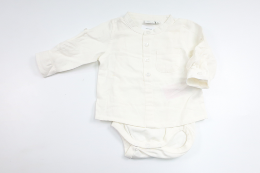 Shirt with built-in body from Name It - Size 62 - White