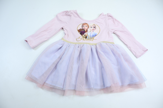 Tyllklänning med Frost från H&M - Storlek 92 - Rosa