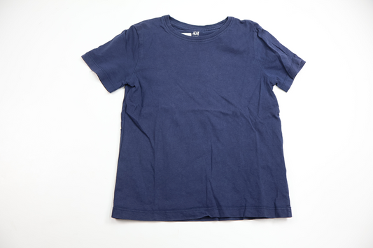 T-shirt from H&M - Size 110/116 - Navy blue