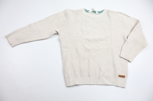 Knitted sweater from H&M - Size 110/116 - Off-white