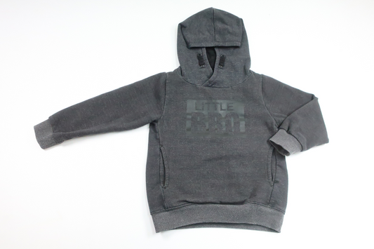 Hoodie "Little Bro" from Kappahl - Size 98/104 - Grey