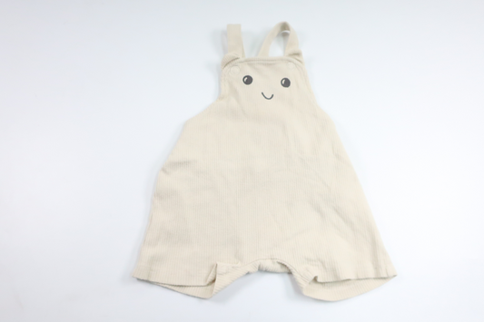 Suspender shorts from Lindex - Size 74 - Off-white