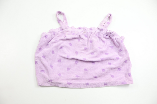 Top in soft terry cloth from Primark - Size 104 - Purple