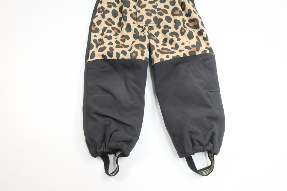 Leopard print jumpsuit from FIX by Lindex - Size 92 - Beige