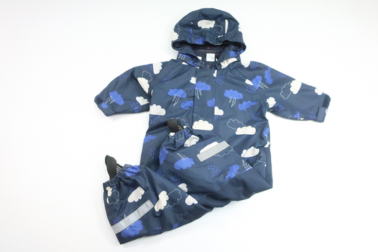 Overalls from Lindex - Size 74 - Navy blue