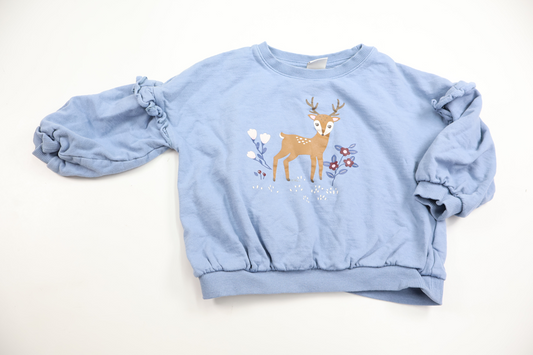 Sweatshirt from Lindex - Size 104 - Blue