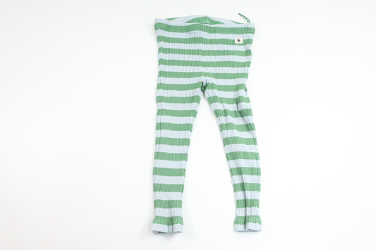 Ribbed trousers from Lindex - Size 86 - Green