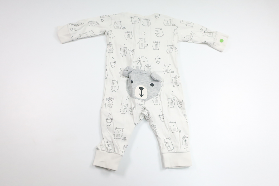 Pajamas with teddy bears from Lindex - Size 68 - White