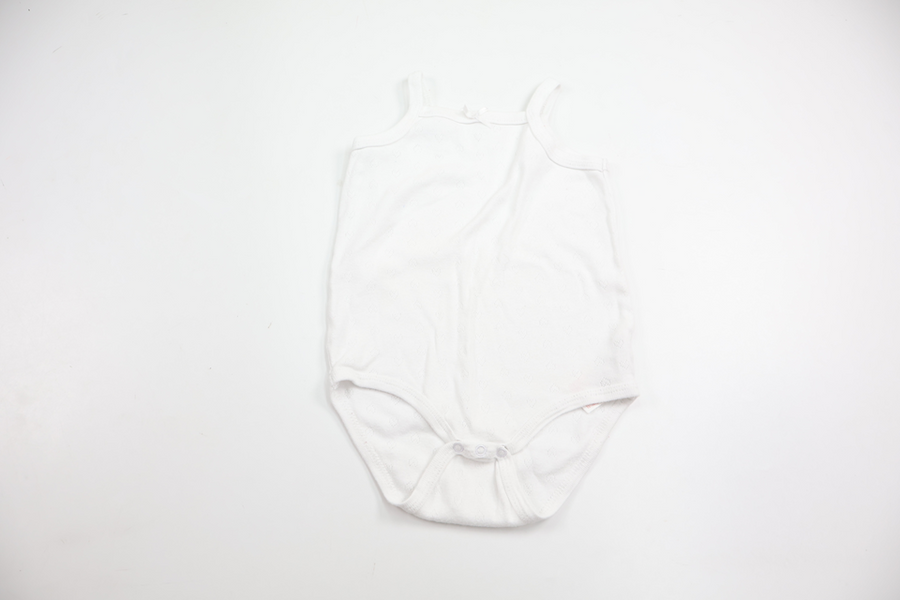 Linen bodysuit from Unknown - Size 80/86 - White