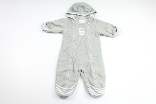 Fleece overalls from Kappahl - Size 62 - Grey