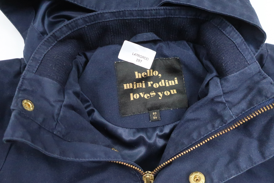 Jacket from Mini Rodini - Size 80/86 - Navy blue