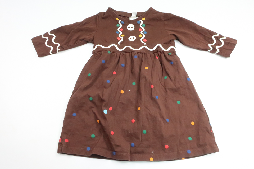 Gingerbread dress from Lindex - Size 92 - Brown