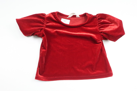 Velour sweater from H&M - Size 92 - Red