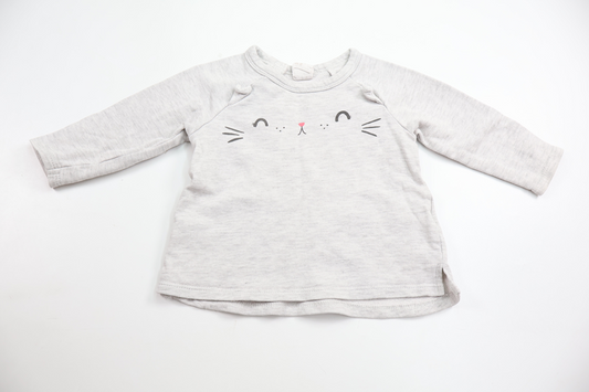 Sweatshirt from H&M - Size 68 - Grey