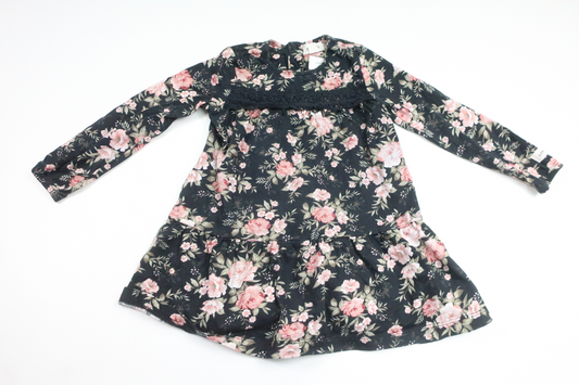 Floral dress from Newbie - Size 92 - Black
