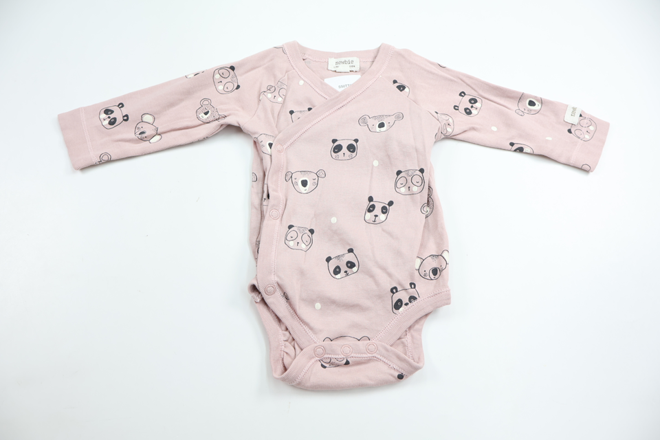 Wrap bodysuit from Newbie Limited Edition - Size 62 - Pink