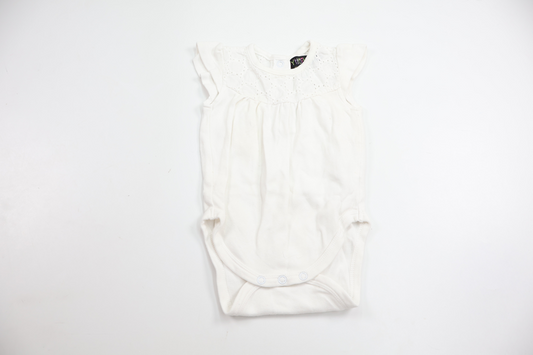 Linen Bodysuit from Pytteliten - Size 62 - White