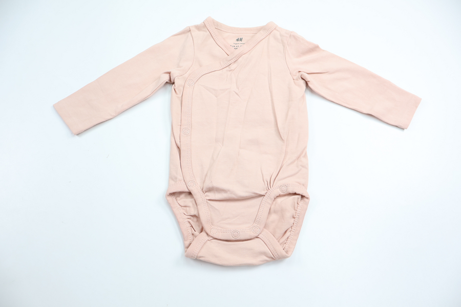 Wrap bodysuit from H&M - Size 62 - Pink