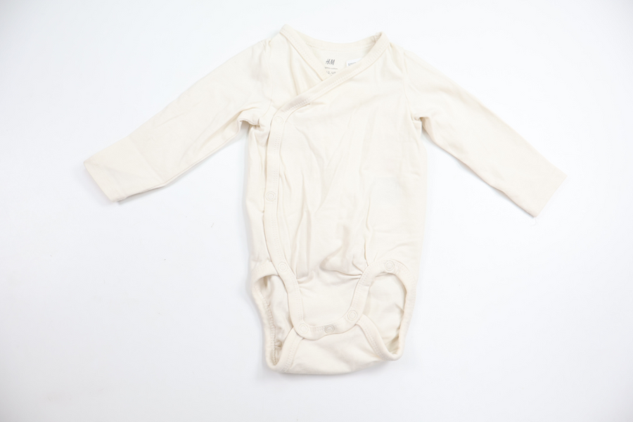 Wrap bodysuit from H&M - Size 62 - White
