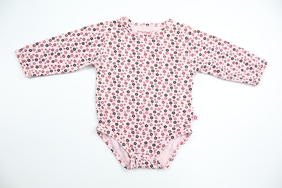 Floral bodysuit from Fixoni - Size 62 - Pink