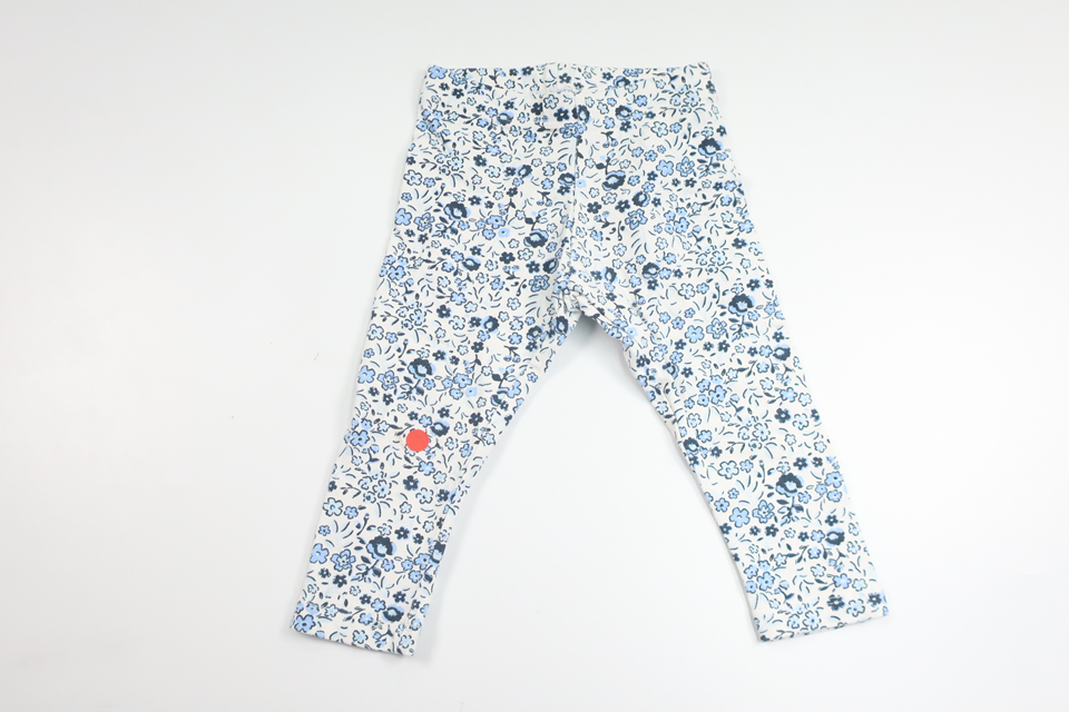 Floral leggings from Primark - Size 68/74 - White