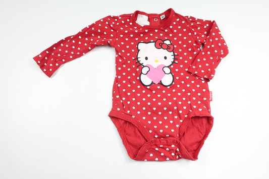 Bodysuit from Hello Kitty - Size 80 - Red