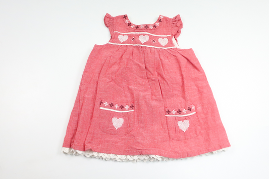 Dress from Lindex - Size 62 - Red