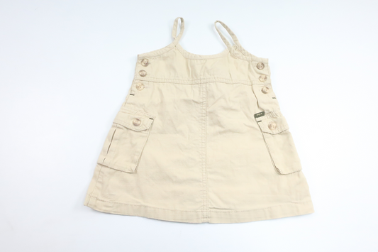 Dress from Polarn o. Pyret - Size 74/80 - Beige