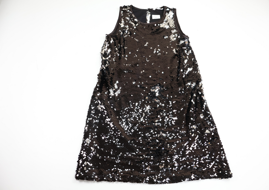 Sequin dress from Ellos - Size 146/152 - Black