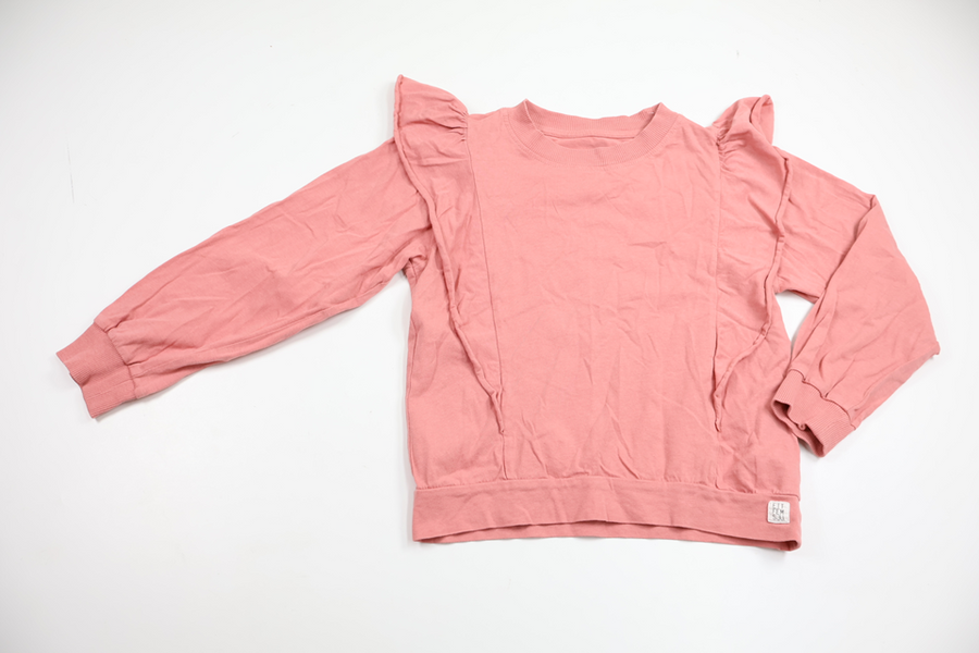 Blouse with ruffles from Lager 157 - Size 140 - Pink